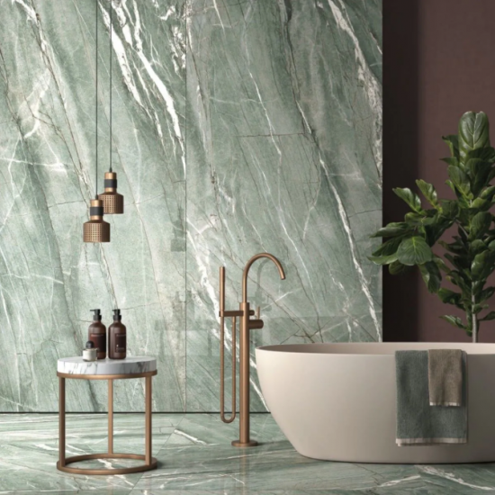 Πλακάκι The Room TIF GR6 12 LPM B' 60x120 Imola Ceramica Πράσινο Ματ